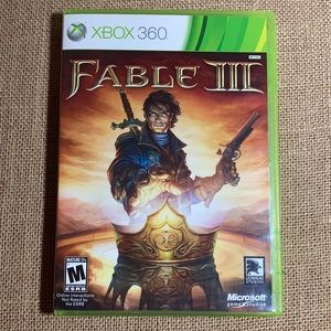 Fable 3 III (Microsoft Xbox 360, 2010) Video Game